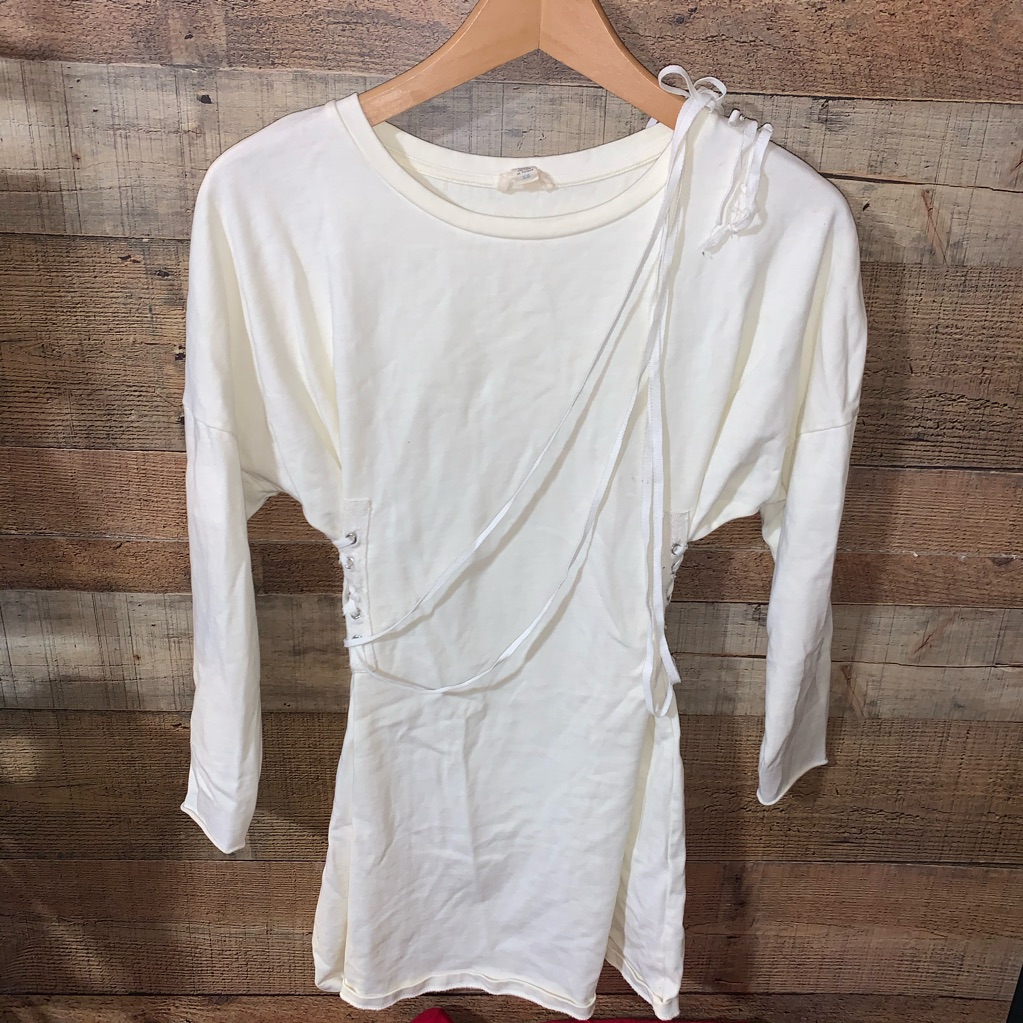 Anthropologie Silence & Noise Sweatshirt Dress Xs